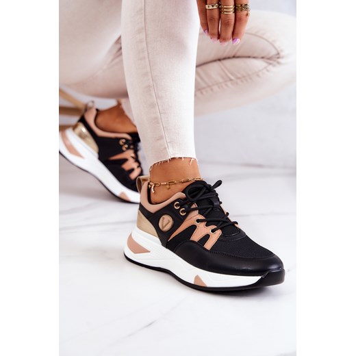 Buty Sportowe Sneakersy Czarne Imperio Vinceza 39 ZAZOO
