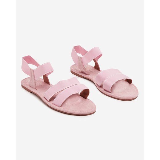 Różowe sandały damskie Stalia - Obuwie Royalfashion.pl 37 royalfashion.pl