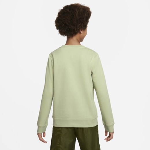 Bluza dresowa dla dużych dzieci (chłopców) Nike Sportswear Club - Zieleń Nike XL Nike poland