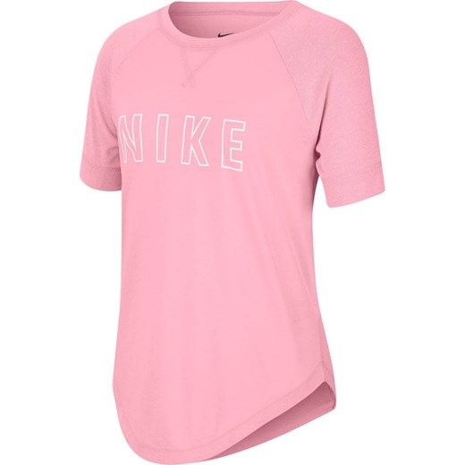 Nike t-shirt dziewczęcy Dri-FIT Trophy, XS różowy Nike XS Mall