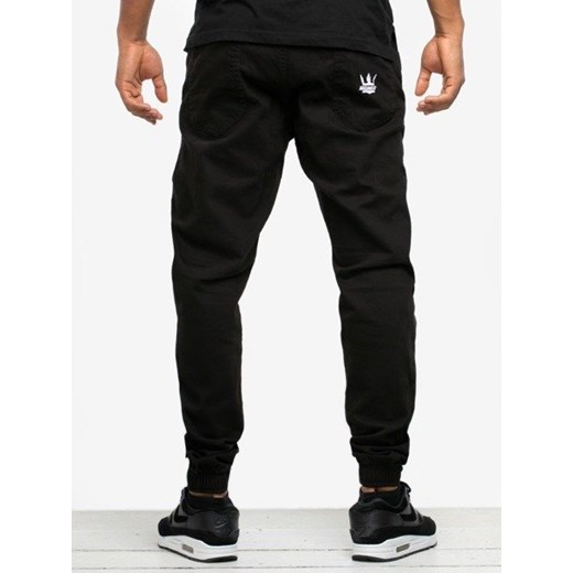 Spodnie Jigga Wear Jogger Crown Black Jigga Wear XXL okazyjna cena Street Colors