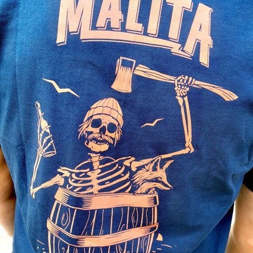 Koszulka Malita CASTAWAY NAVY Malita M wyprzedaż Street Colors