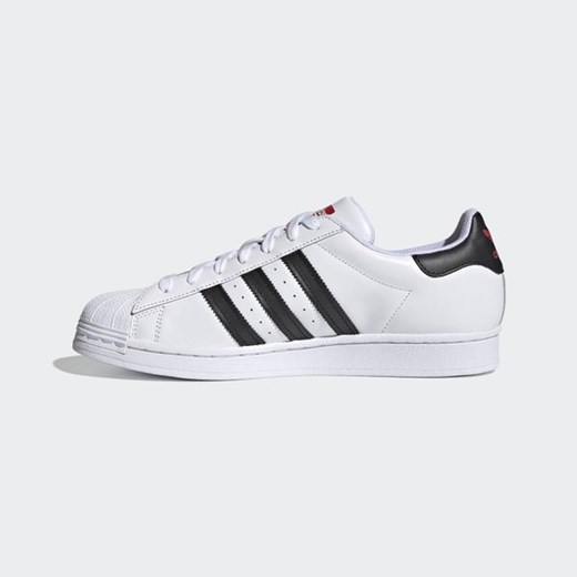 Buty Adidas Superstar (FZ1807) Cloud White / Core Black / Scarlet 44 2/3 okazja Street Colors