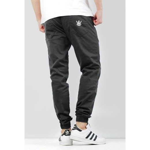 Spodnie Jigga Wear Jogger Crown Grey Jigga Wear M promocja Street Colors