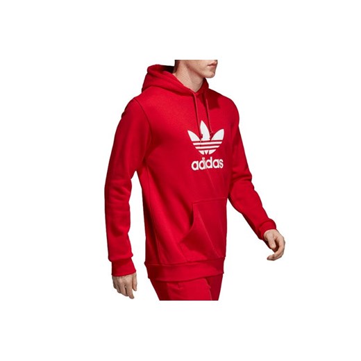 Bluza Adidas Trefoil Hoodie ADICOLOR (DX3614) Red L promocja Street Colors