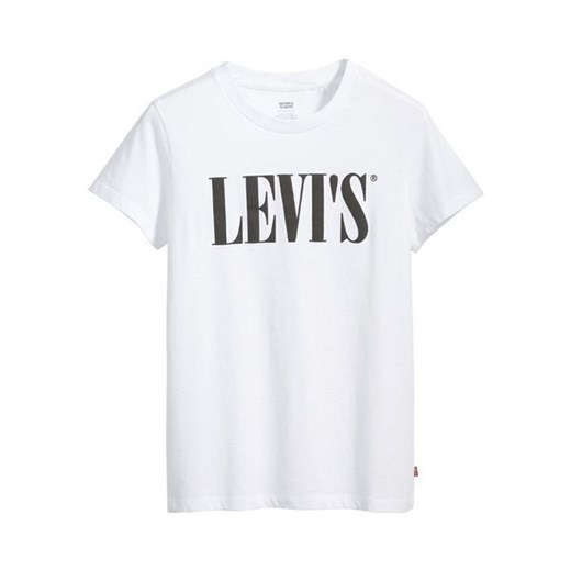 Koszulka LEVI'S The Perfect TEE 90S SERIF WHITE (17369-0781) XS wyprzedaż Street Colors