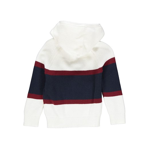 Sweter w kolorze biało-granatowym Tommy Hilfiger 116 wyprzedaż Limango Polska