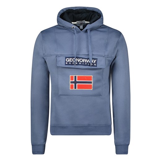 Bluza "Gadrien" w kolorze niebieskim Geographical Norway XXL promocyjna cena Limango Polska