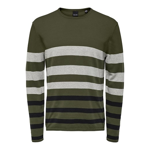 Sweter w kolorze khaki Only & Sons M Limango Polska wyprzedaż