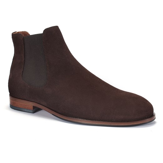 Buty zimowe męskie Domeno eleganckie bez zapięcia