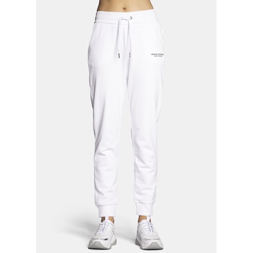 Spodnie dresowe damskie białe Armani Exchange 8NYPBA YJE5Z 1100 Armani Exchange M Sneaker Peeker