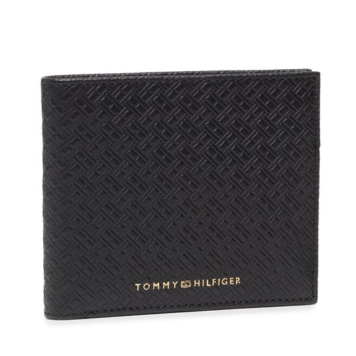 Duży Portfel Męski TOMMY HILFIGER - Premium Leather Mono Cc And Coin AM0AM08729 Tommy Hilfiger  eobuwie.pl
