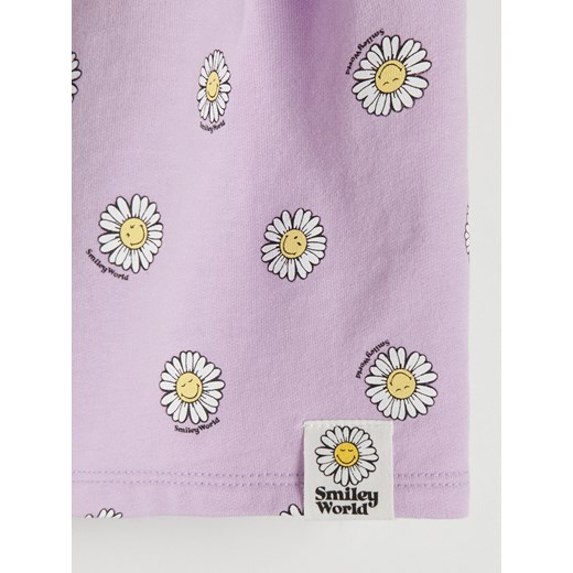 Reserved - Spódnica SmileyWorld® - Fioletowy Reserved 140 Reserved