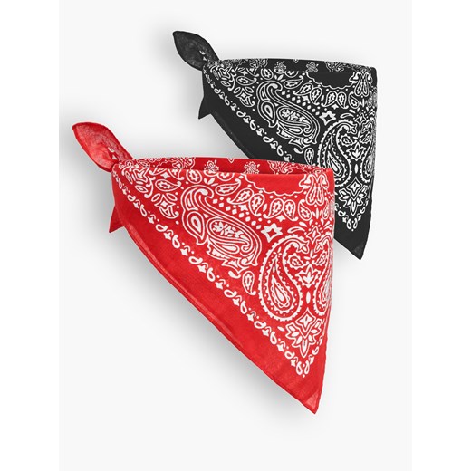 Cropp - Bandany zestaw - Czarny Cropp Uniwersalny Cropp