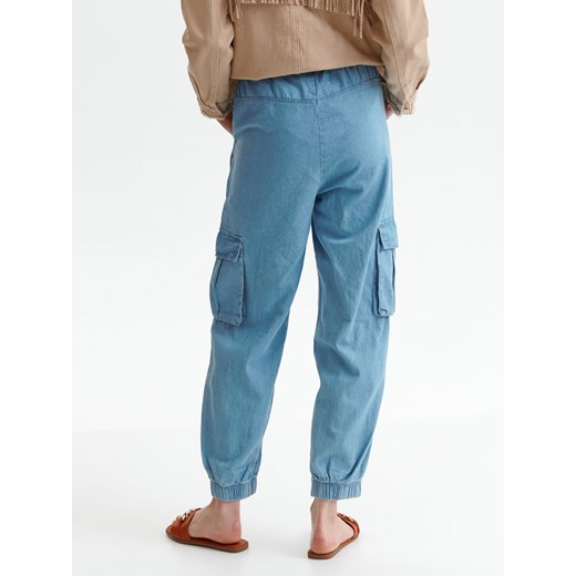 Spodnie denimowe joggery Drywash 34 Top Secret