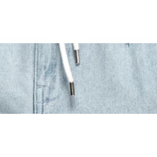 Luźne spodnie jeansowe z gumką w pasie Top Secret 40 Top Secret wyprzedaż