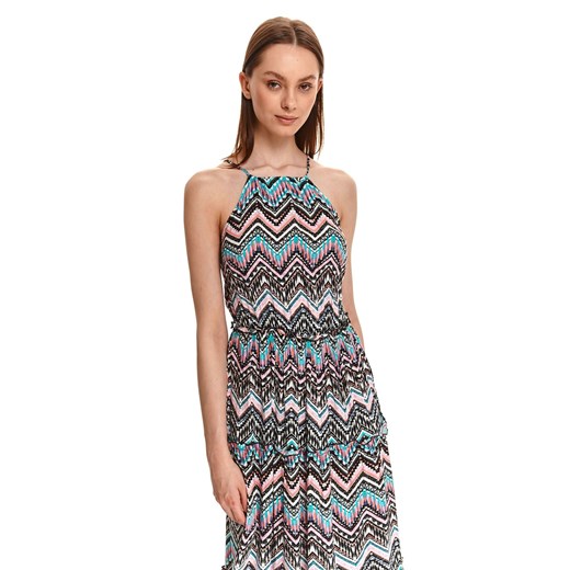Sukienka maxi w kolorowe wzory Top Secret 42 okazja Top Secret