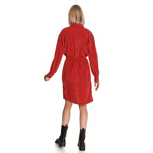 Sztrukowa sukienka z wiązaniem Top Secret 36 Top Secret okazyjna cena