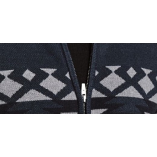 Sweter kardigan z motywem norweskim Top Secret M promocja Top Secret