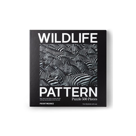 Printworks puzzle Wildlife Zebra 500 elementów ze sklepu ANSWEAR.com w kategorii Puzzle - zdjęcie 134983505