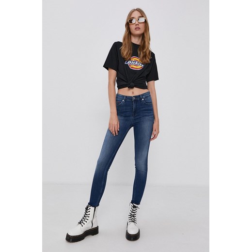 Tommy Jeans Jeansy DW0DW09213.NOS damskie medium waist ze sklepu ANSWEAR.com w kategorii Jeansy damskie - zdjęcie 134993269