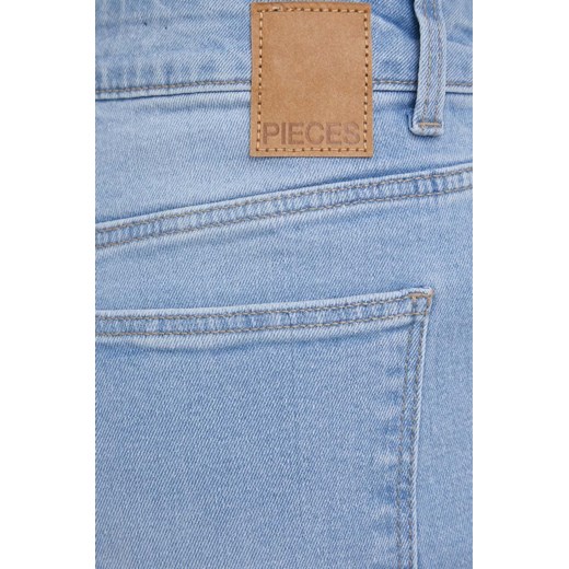 Pieces jeansy Pcluna damskie medium waist Pieces 32/30 ANSWEAR.com
