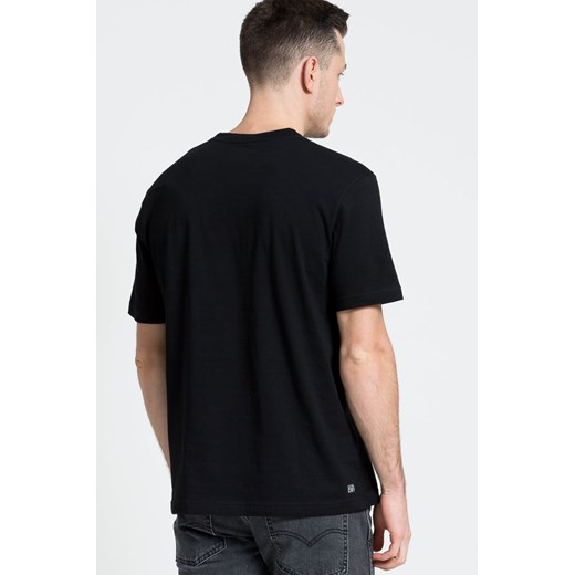 Lacoste T-shirt kolor czarny gładki Lacoste M ANSWEAR.com