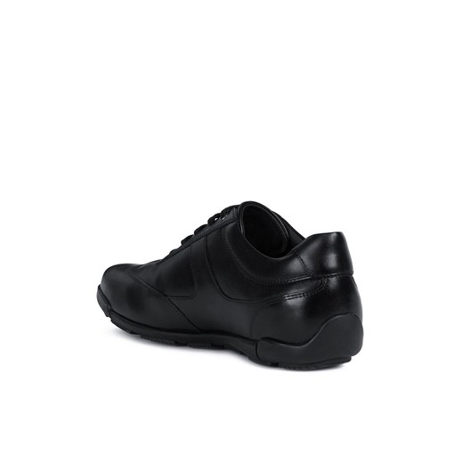 Buty sportowe męskie Geox wiązane czarne