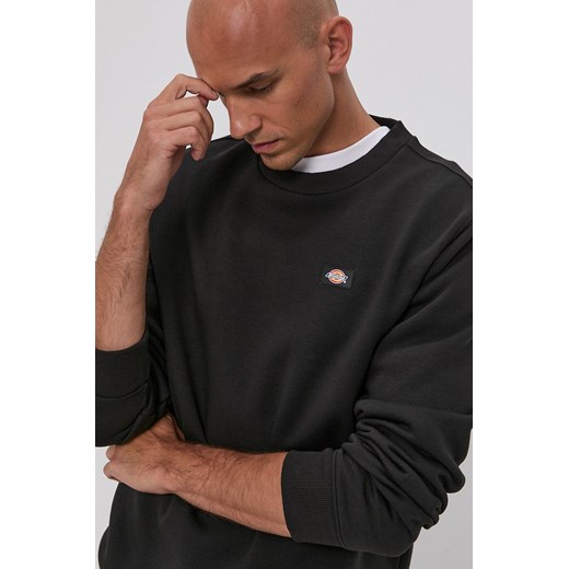 Dickies Bluza męska kolor czarny gładka Dickies XXL okazyjna cena ANSWEAR.com