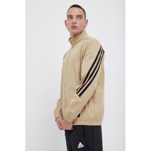 adidas Performance Kurtka męska kolor żółty przejściowa M okazja ANSWEAR.com