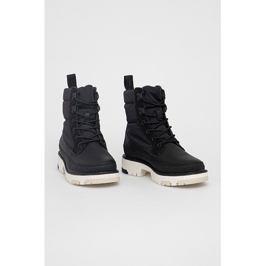 Levi's Workery damskie kolor czarny na platformie 37 ANSWEAR.com wyprzedaż