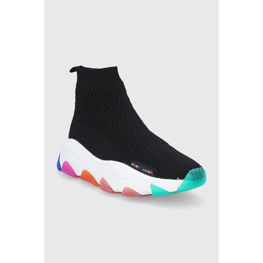 Kurt Geiger London Buty kolor czarny na platformie 40 okazja ANSWEAR.com