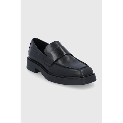 Mokasyny Vagabond Shoemakers skórzane jesienne bez zapięcia płaskie