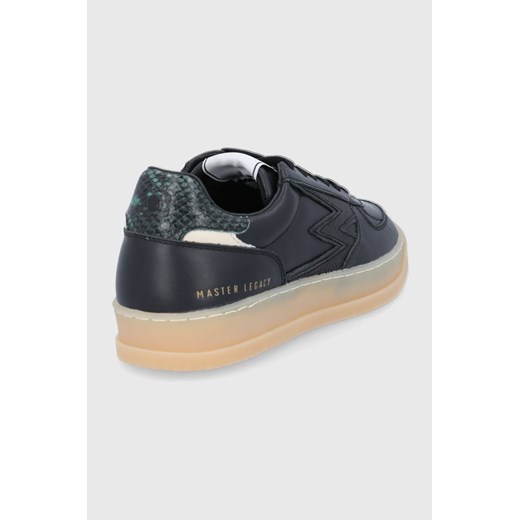 MOA Concept Buty skórzane kolor czarny na platformie Moa Concept 38 ANSWEAR.com wyprzedaż