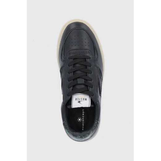 MOA Concept Buty skórzane kolor czarny na platformie Moa Concept 36 wyprzedaż ANSWEAR.com