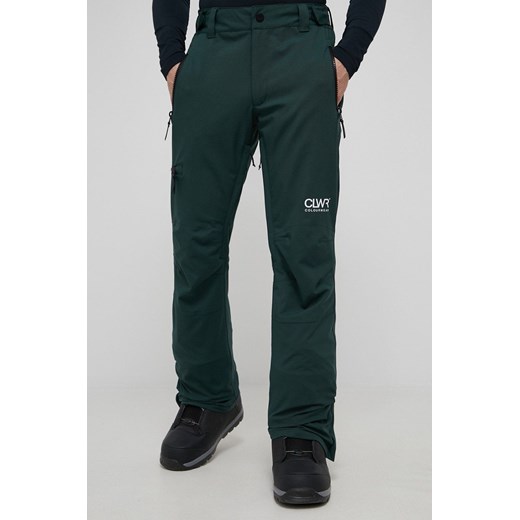 Colourwear spodnie męskie kolor zielony Colourwear L promocyjna cena ANSWEAR.com