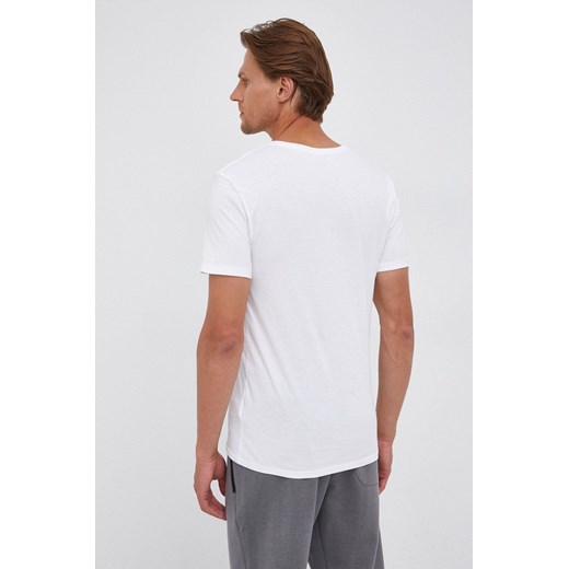 Lacoste T-shirt bawełniany (3-pack) kolor biały gładki Lacoste S ANSWEAR.com