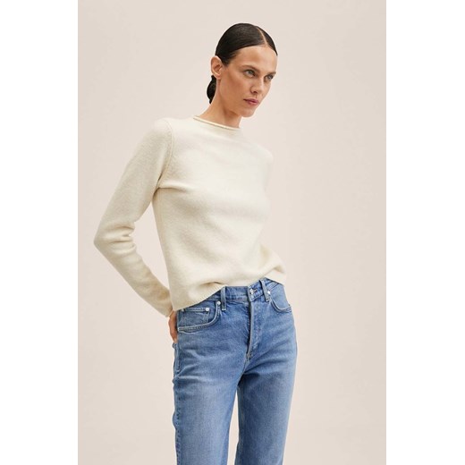 Mango jeansy Mar damskie medium waist Mango 36 ANSWEAR.com