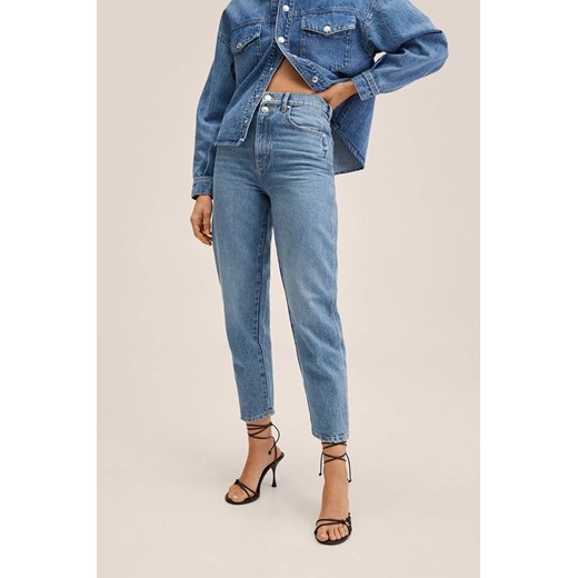 Mango jeansy Aimee damskie high waist Mango 46 ANSWEAR.com