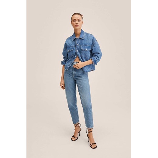 Mango jeansy Aimee damskie high waist Mango 46 ANSWEAR.com