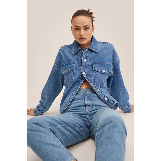 Mango jeansy Aimee damskie high waist Mango 40 ANSWEAR.com