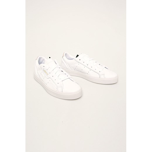 adidas Originals - Buty skórzane Sleek 39 1/3 promocyjna cena ANSWEAR.com