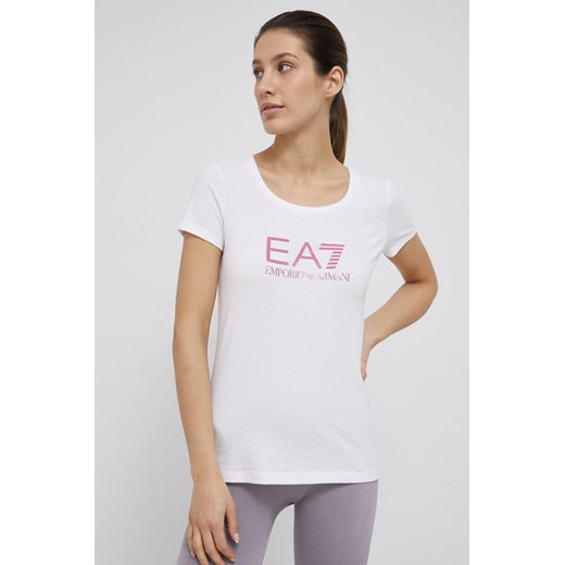 EA7 Emporio Armani - T-shirt S wyprzedaż ANSWEAR.com