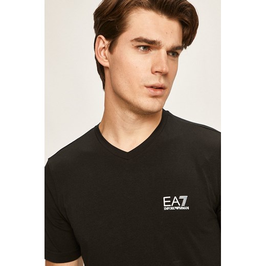 EA7 Emporio Armani - T-shirt S promocyjna cena ANSWEAR.com