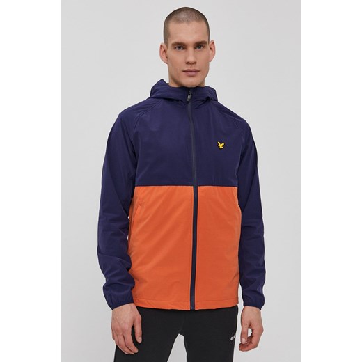 Lyle & Scott Kurtka męska kolor granatowy przejściowa Lyle & Scott L promocja ANSWEAR.com