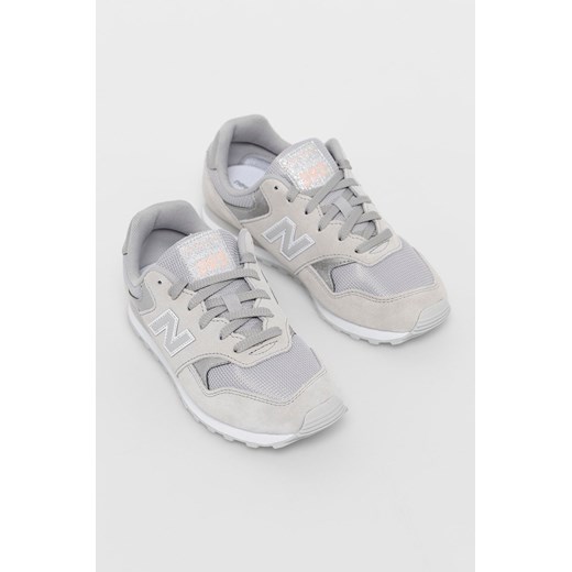 New Balance Buty WL393MET kolor szary na płaskiej podeszwie New Balance 5 ANSWEAR.com wyprzedaż