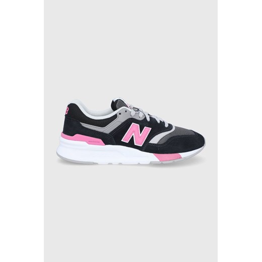New Balance Buty kolor czarny na płaskiej podeszwie New Balance 40 wyprzedaż ANSWEAR.com