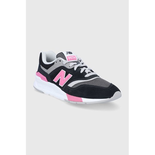 New Balance Buty kolor czarny na płaskiej podeszwie New Balance 40 okazja ANSWEAR.com