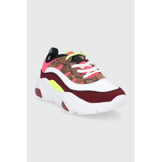 Sisley Buty kolor biały na płaskiej podeszwie Sisley 39 okazja ANSWEAR.com