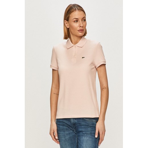 Lacoste - T-shirt PF7839 PF7839-001 ze sklepu ANSWEAR.com w kategorii Bluzki damskie - zdjęcie 135045815